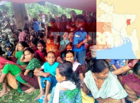 Flag meeting held between BSF & BGB : Bangladeshi Hindus pushed back from Indo-Bangla Border with an â€˜uncertainâ€™ future:  â€˜Situation under controlâ€™, Khowai SP talks to TIWN
